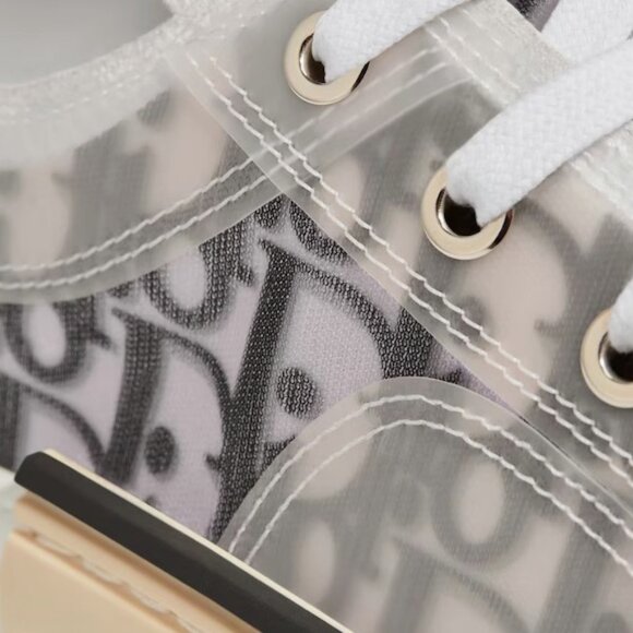 NWOT Christian Dior Oblique Transparent Sneakers Italian size 45 - Picture 1 of 14